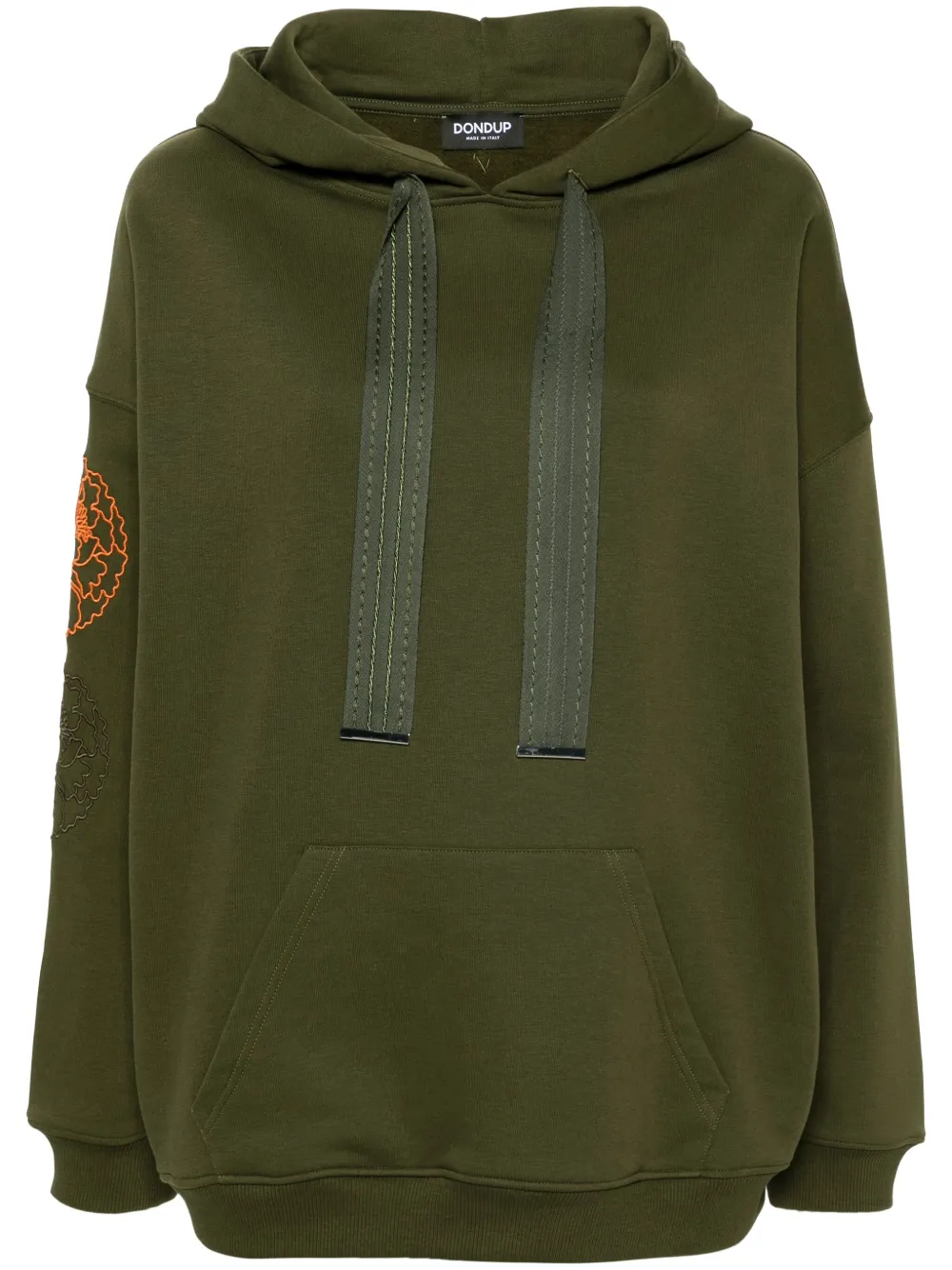 DONDUP Oversized hoodie Groen