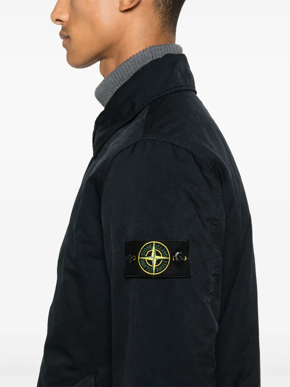 Stone Island David-TC jack Blauw