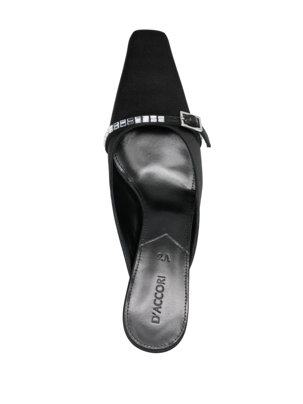 Shop D’accori 60mm Storm Mules In Black