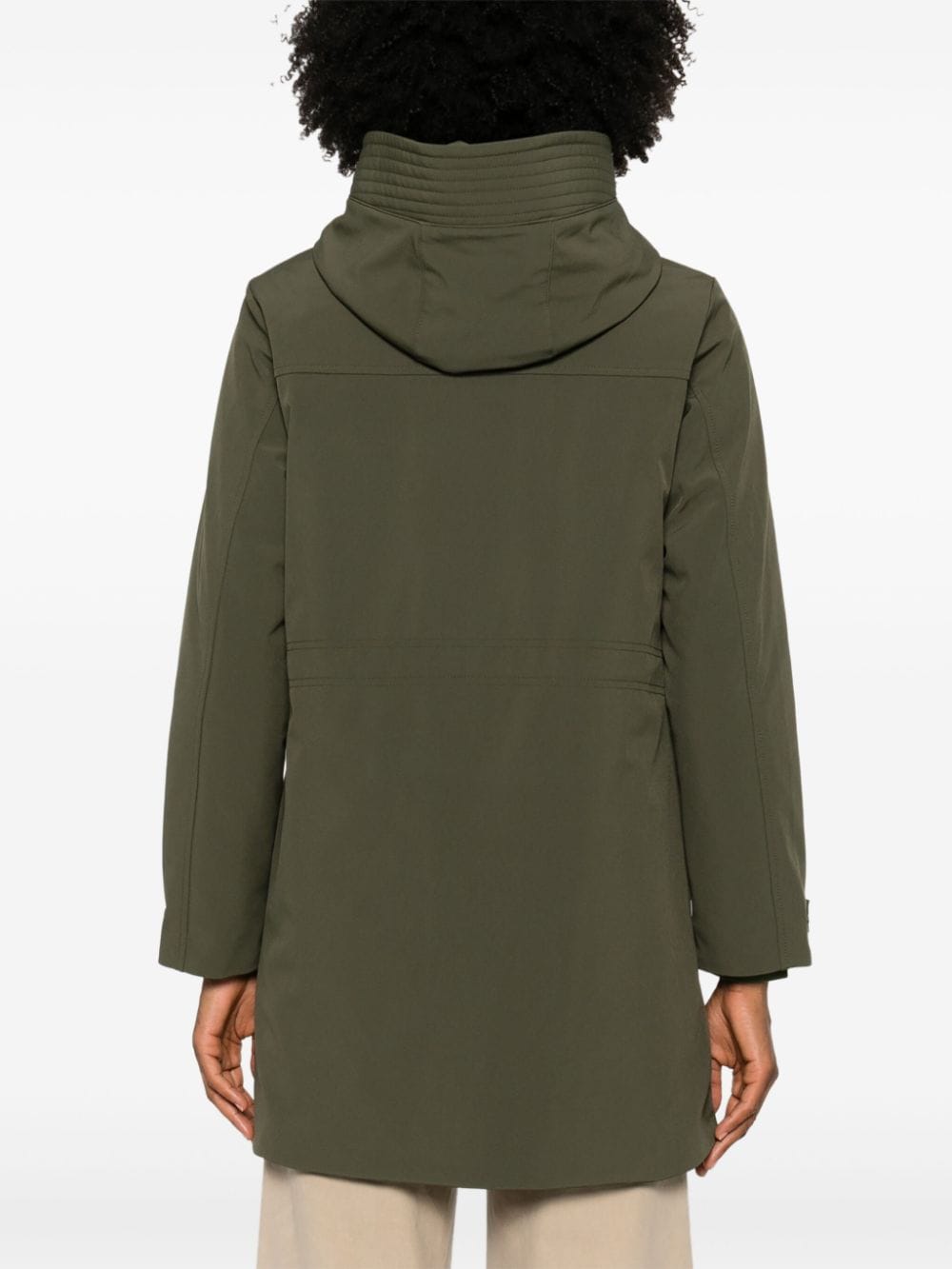 Shop Woolrich Firth Parka In Green