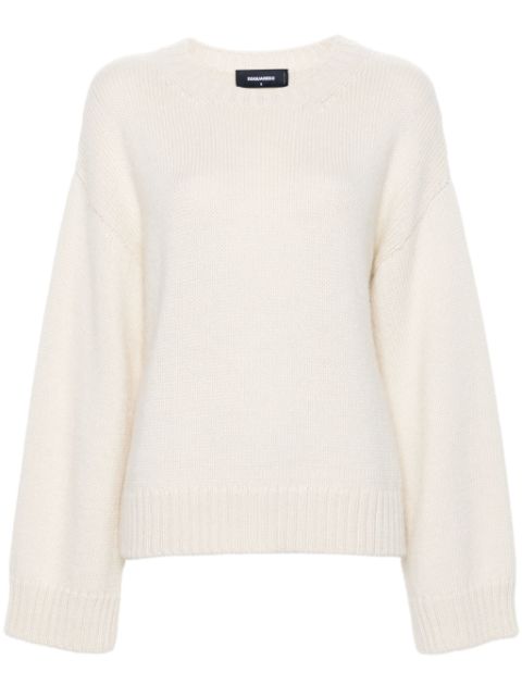 DSQUARED2 ribbed crew-neck jumper Women