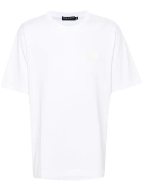 Dolce & Gabbana logo-tag cotton T-shirt