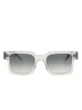 Yohji Yamamoto square-frame sunglasses - White