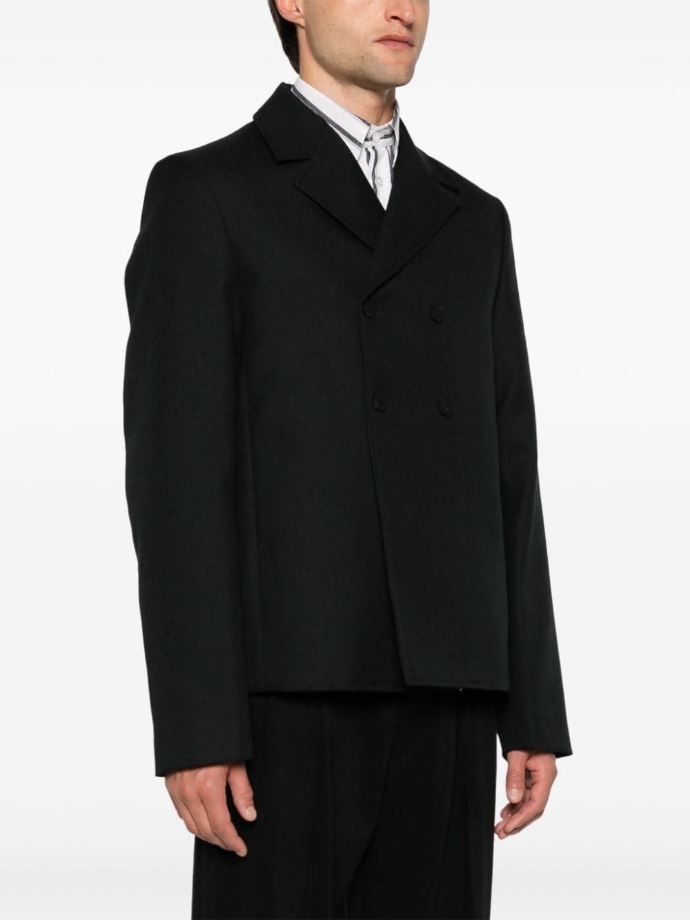 Shop Jacquemus La Veste Blazer In Black