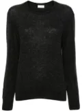 Saint Laurent crew-neck sweater - Black