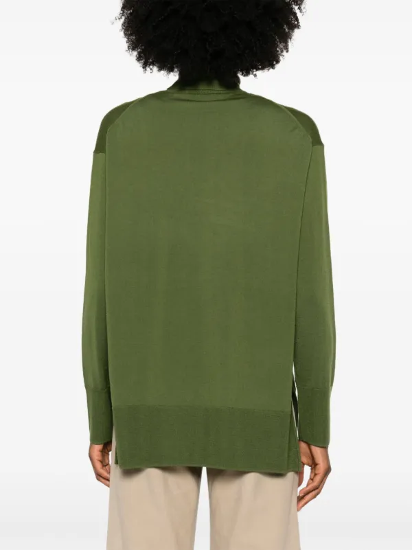 新品未使用】定価6万円ASPESI ウール100%ミントグリーンセーター