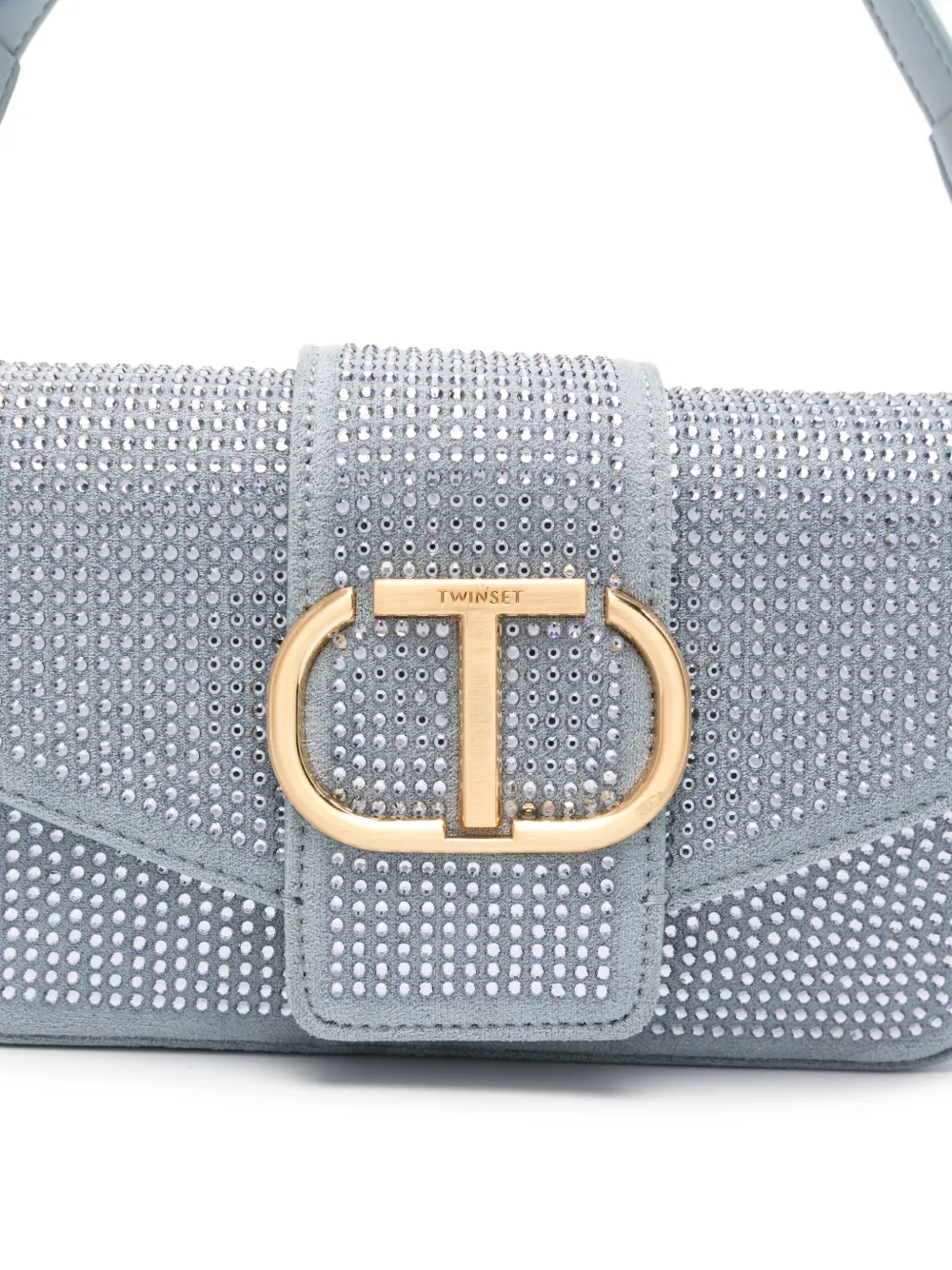 Twinset Amie Crossbody Bag In Blue