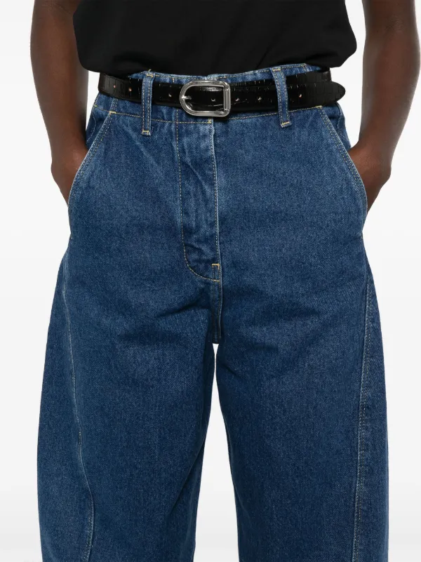 【関税込み】Studio Nicholson ブルー Akerman ジーンズ Blue Akerman Jeans by Studio Nicholson on Sale