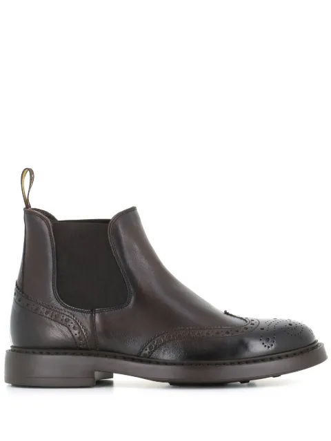 Doucal's botines con perforaciones