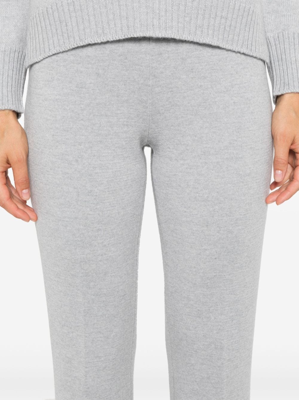 Shop Blanca Vita Bootcut Sweatpants In Grey