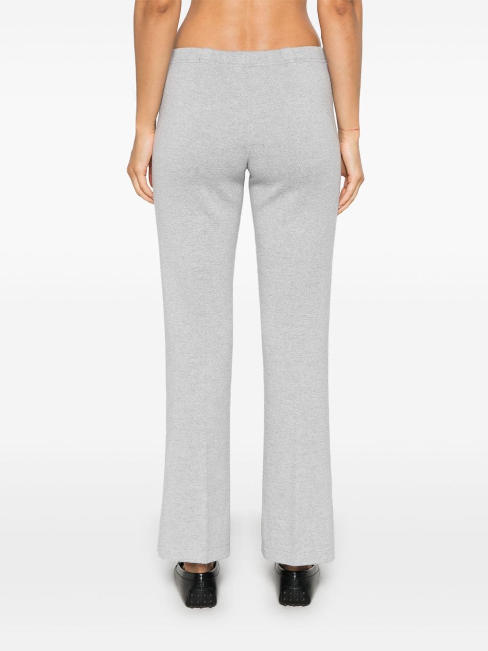 Shop Blanca Vita Bootcut Sweatpants In Grey