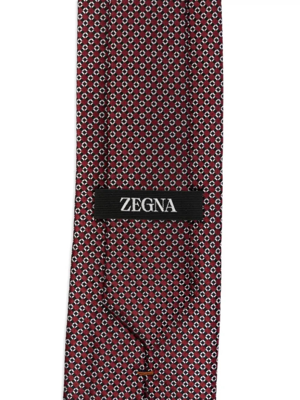 Zegna Stropdas met paisley-print Rood