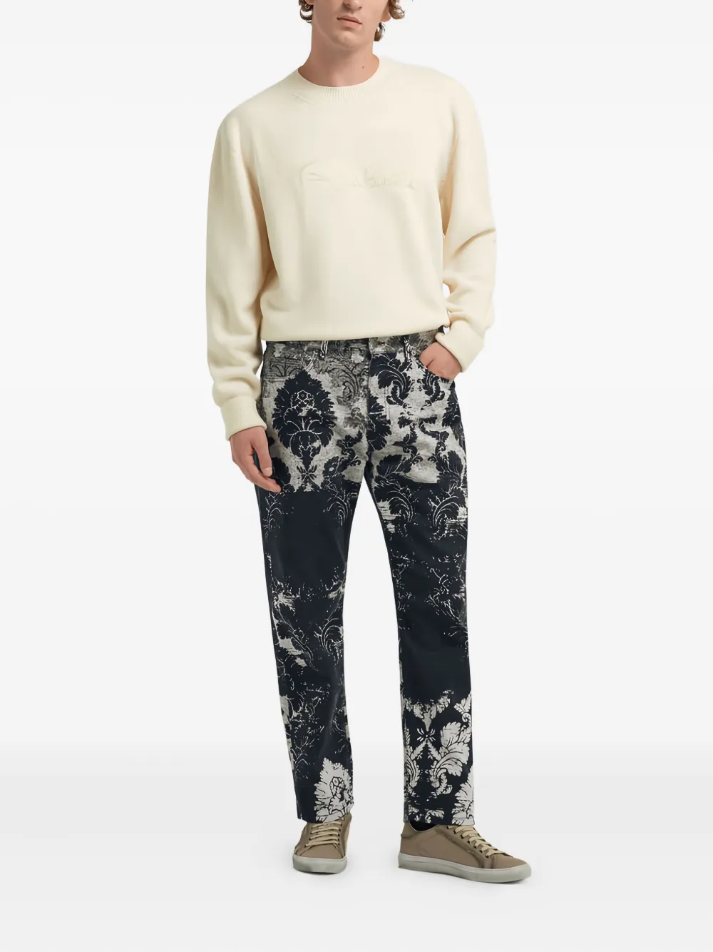 Roberto Cavalli wool sweater - Beige