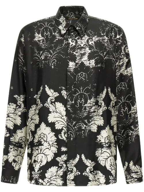 Chemise à imprimé Broccato - Roberto Cavalli - Modalova