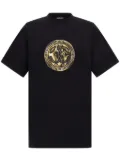 Roberto Cavalli bandana-print cotton T-shirt - Black