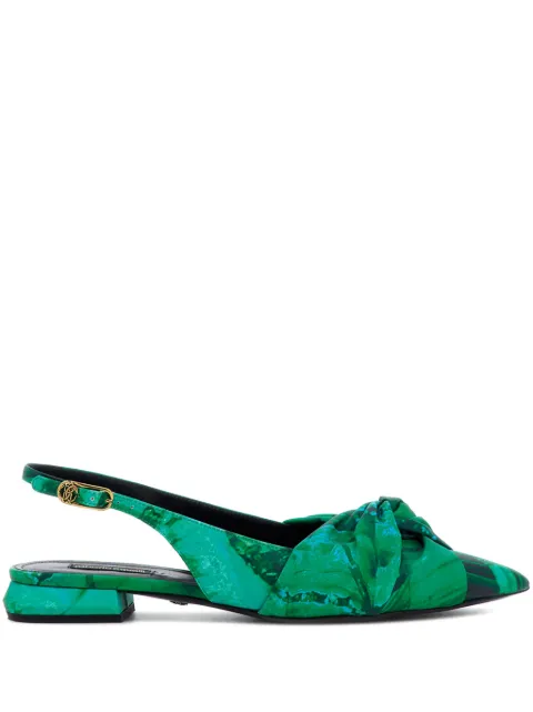 Roberto Cavalli Le Pettegole slingback pumps