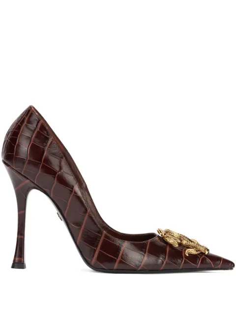 Roberto Cavalli leather pumps