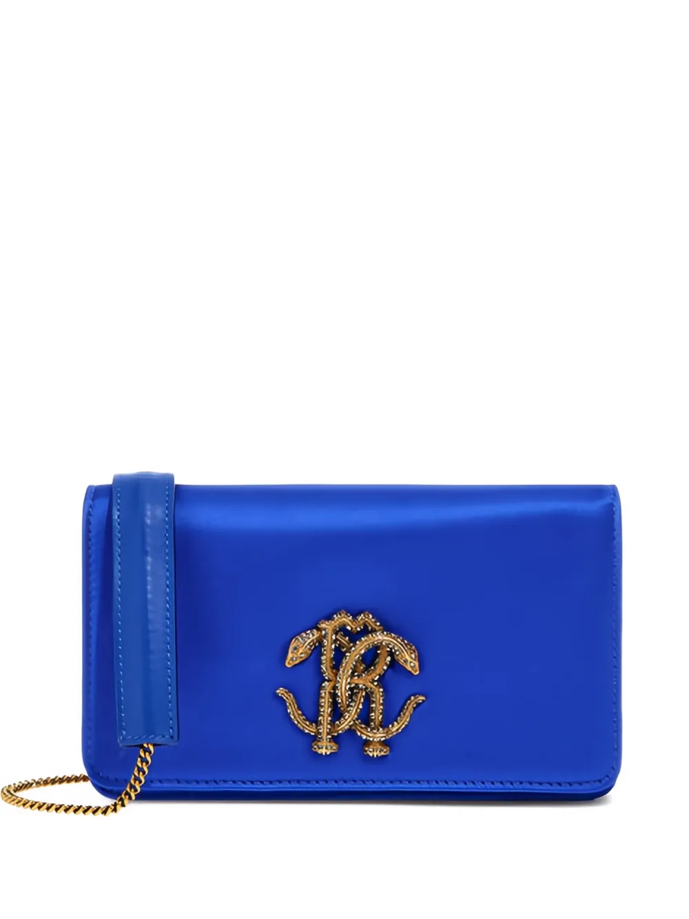 Roberto Cavalli chain-detail shoulder bag | Blue | Image 1