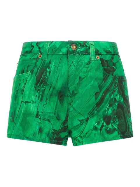 Roberto Cavalli abstract-print shorts