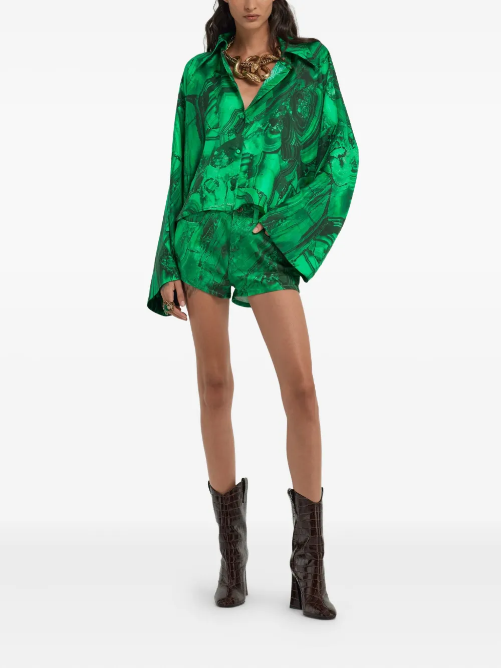Roberto Cavalli abstract-print shorts | Short Shorts | Image 2