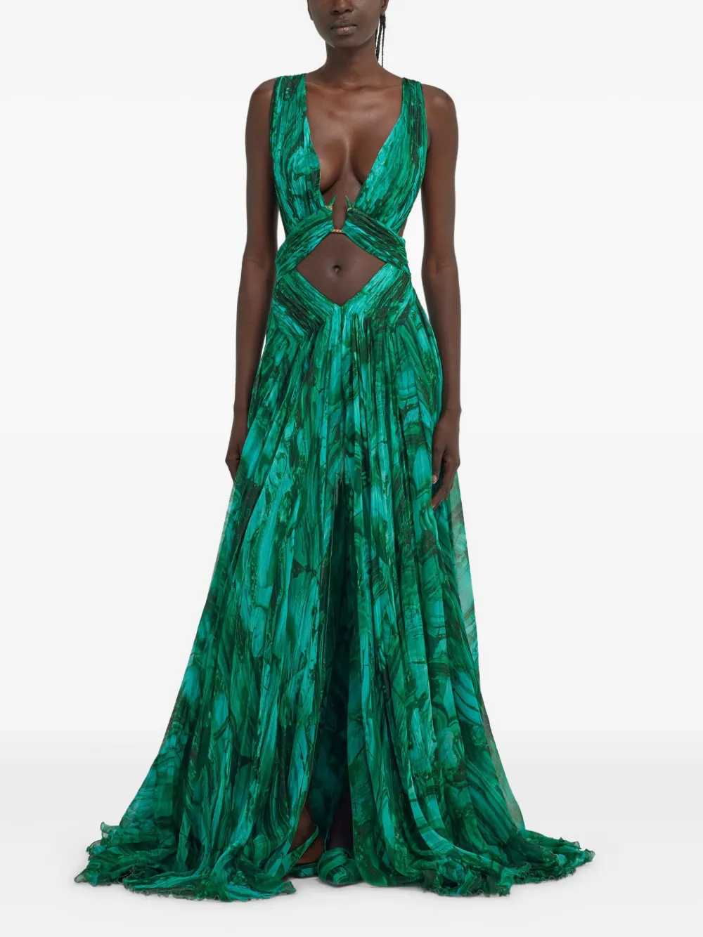 Roberto Cavalli abstract-print gown | Evening Dresses | Image 2