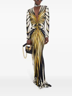 Robe Roberto Cavalli Imprimé Panthère Taille 42 - Comme Neuve