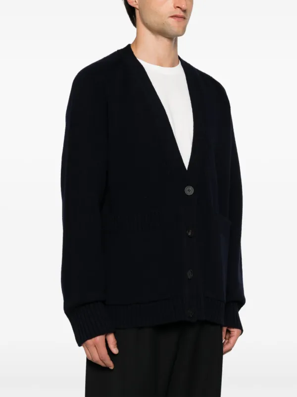トップス STUDIO NICHOLSON CARDIGAN Studio Nicholson Sen Cardigan | Blue | FARFETCH CA