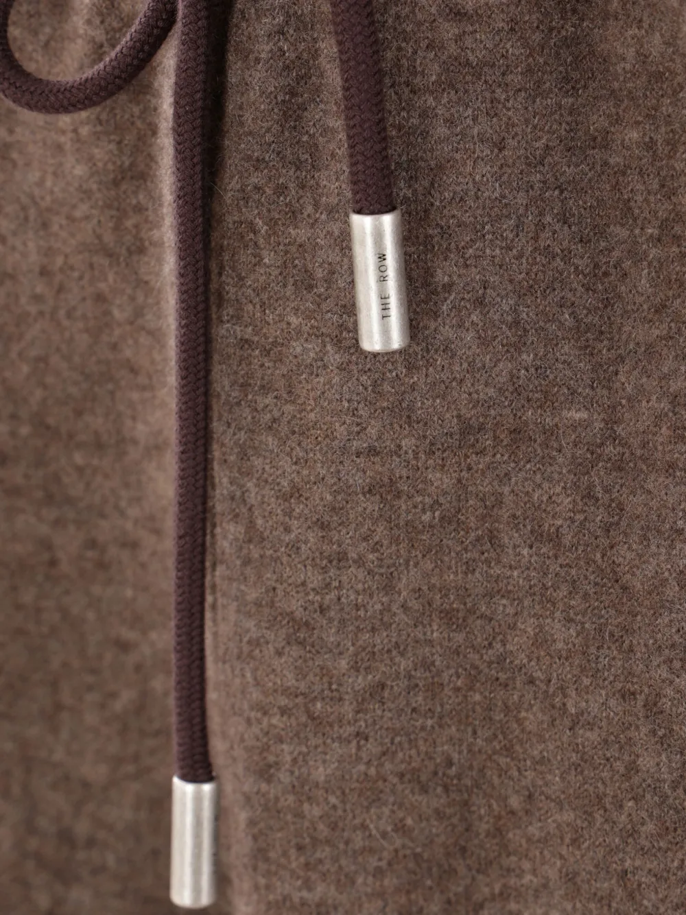 The Row Broek met toelopende pijpen Bruin