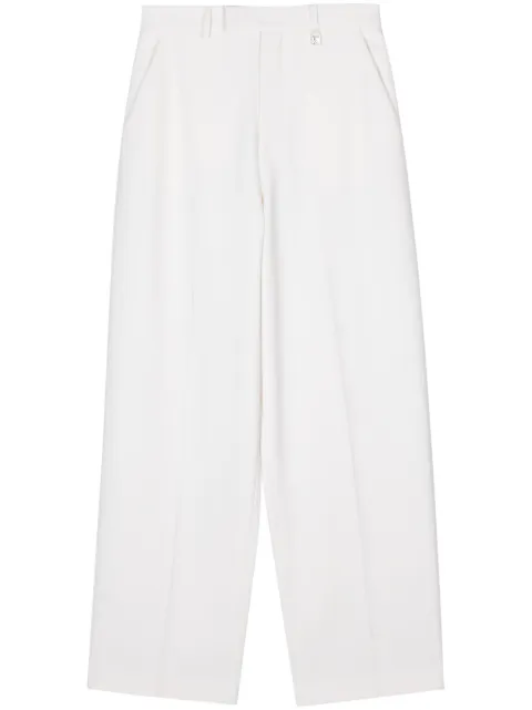 Giuseppe Di Morabito logo-plaque trousers