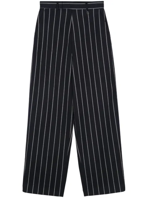 Giuseppe Di Morabito logo-plaque trousers