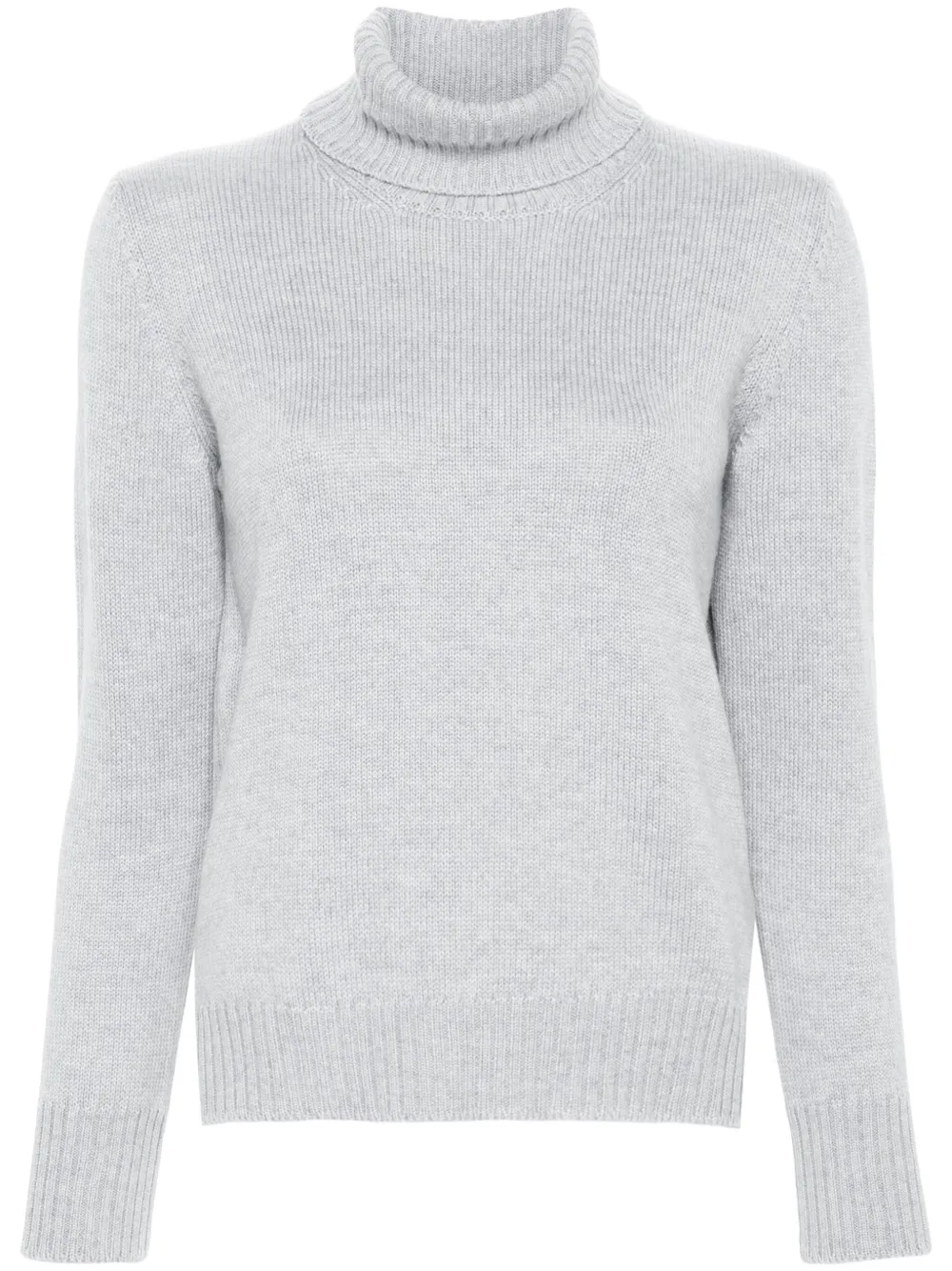 ribbed-knit sweater