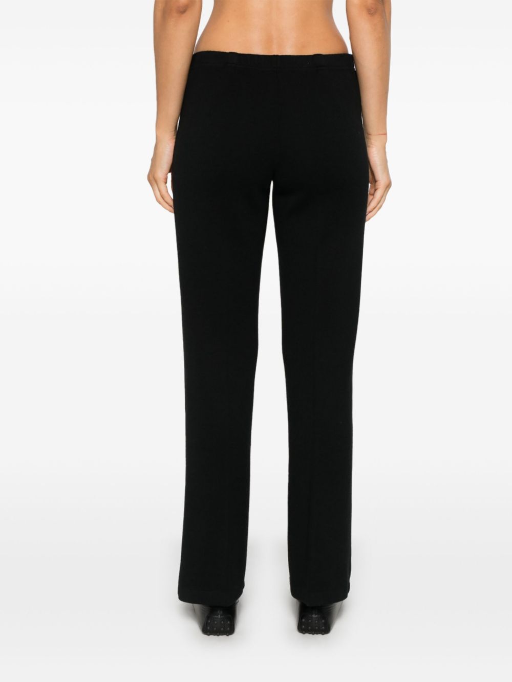 Shop Blanca Vita Bootcut Sweatpants In Black