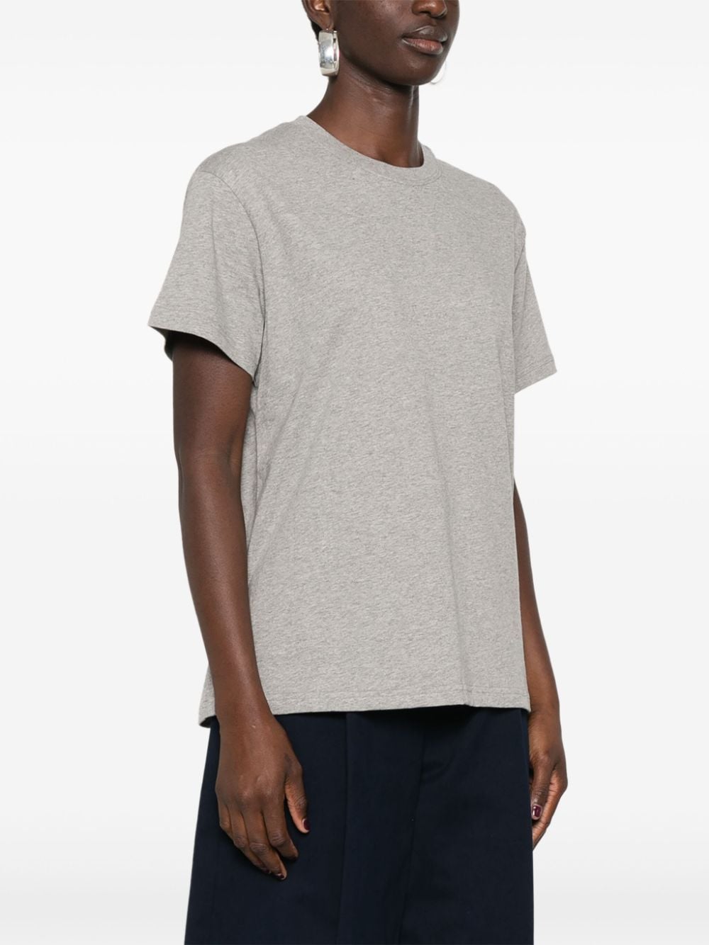 Shop Studio Nicholson Marine T-shirt In Grey