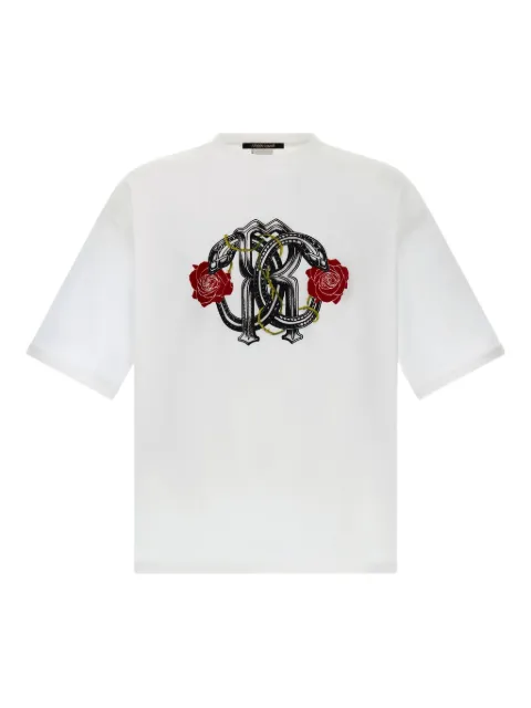 Roberto Cavalli Camiseta com monograma RC