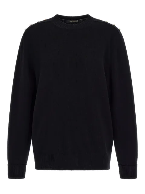 Roberto Cavalli button-detailing jumper 