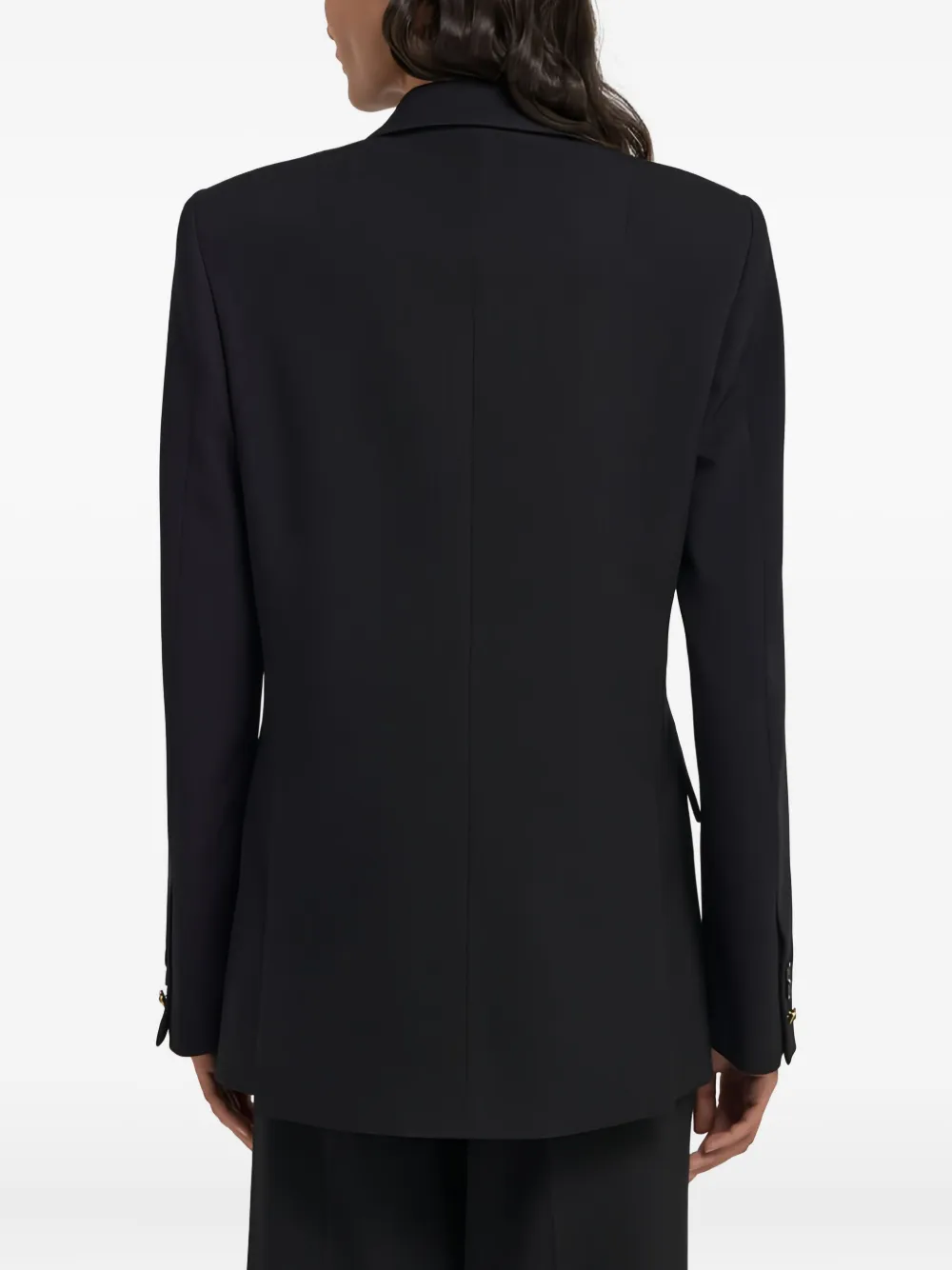 Roberto Cavalli Double-breasted Blazer In Black