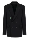 Roberto Cavalli double-breasted blazer - Black