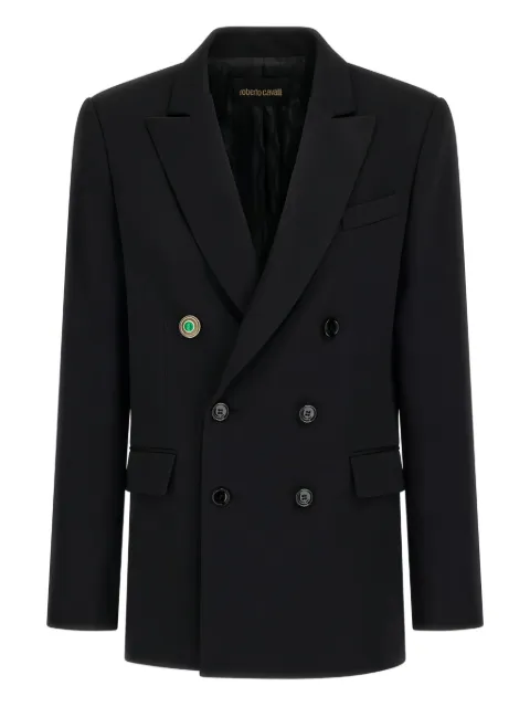 Roberto Cavalli blazer con doble botonadura
