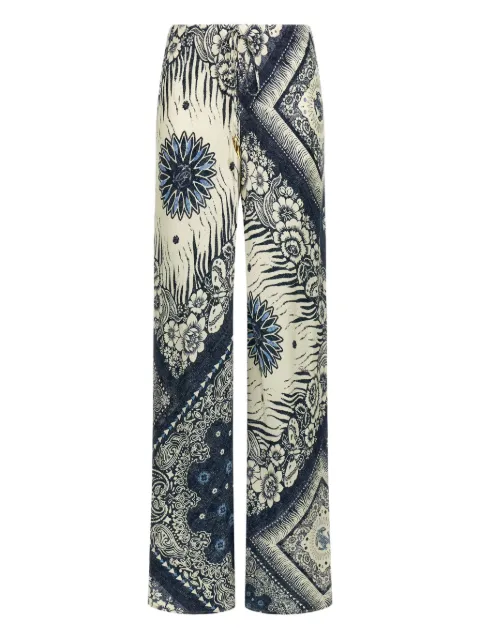 Roberto Cavalli bandana-print trousers