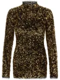 Roberto Cavalli sequin-embellished mini dress - Gold