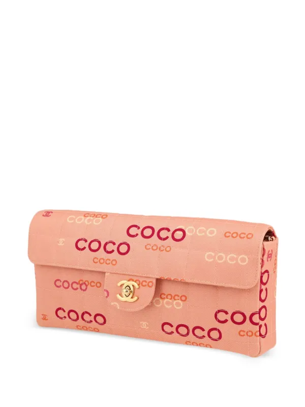 CHANEL Pre-Owned 2002 チョコバー ショルダーバッグ | ピンク 