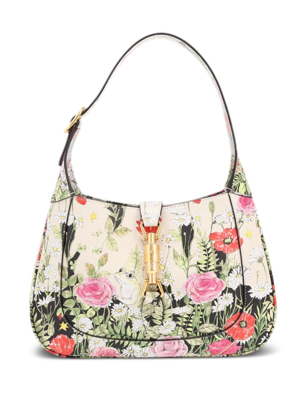 Gucci floral shoulder bag sale