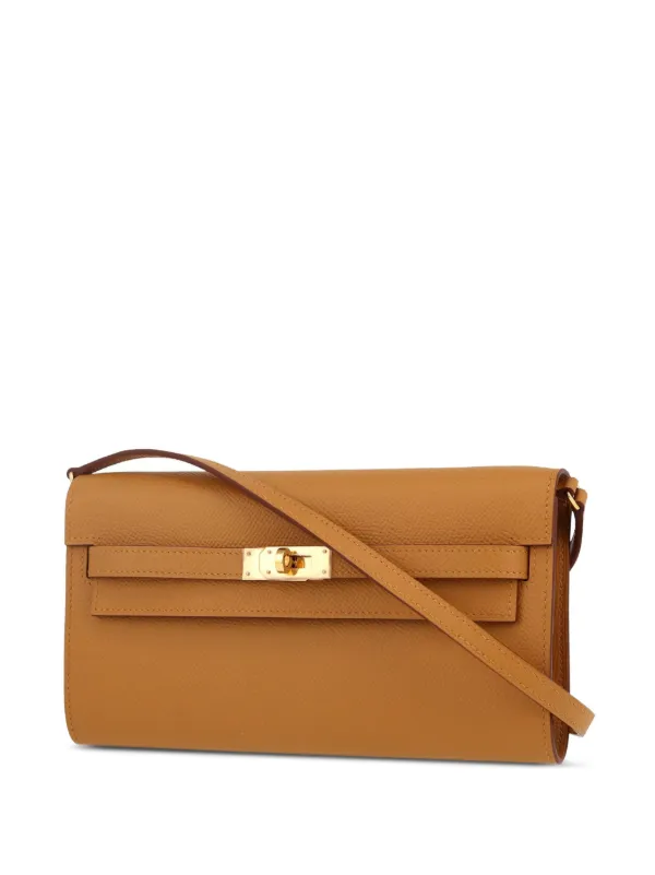 Hermes Pre Owned Kelly To Go Clutch Brown FARFETCH PH