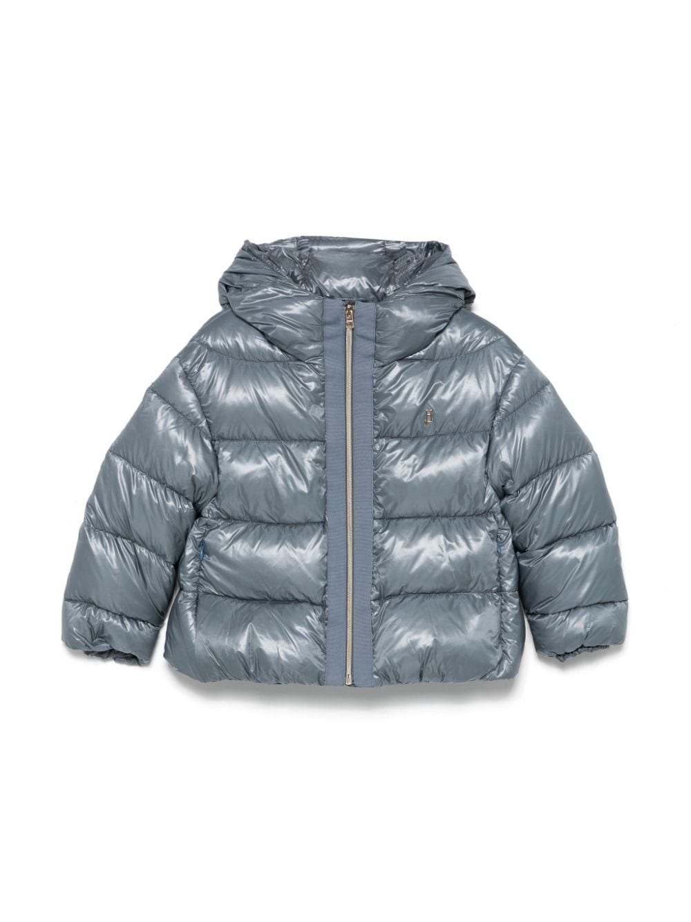 Herno Kids hooded puffer jacket - Blue