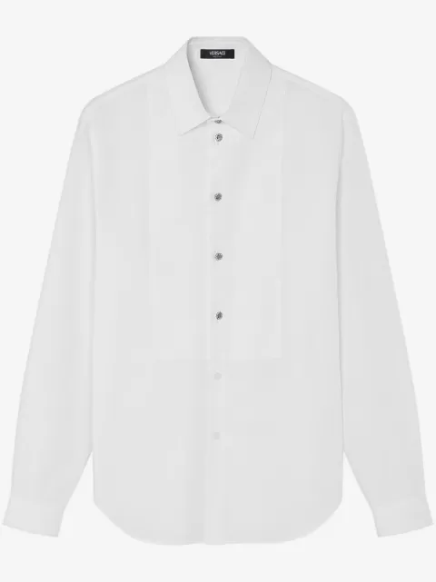 Versace Crystal piqué shirt