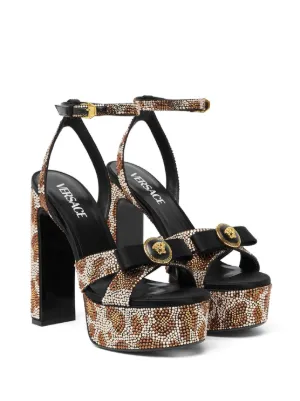 Escarpins 37 Versace Medusa Aeternitas Sandali Versace Sandales