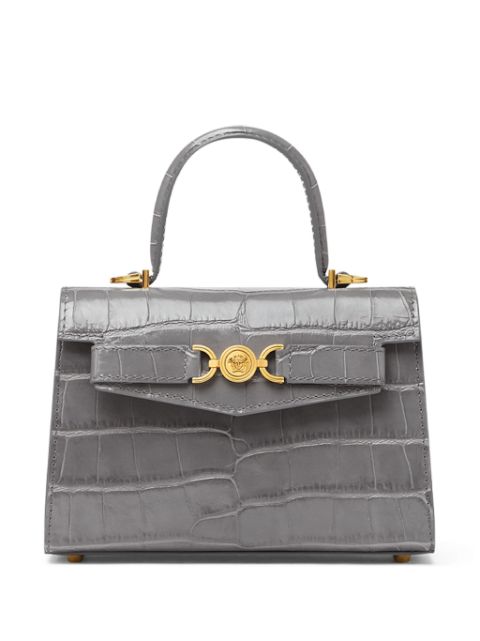 Versace small Medusa '95 crocodile-effect tote bag