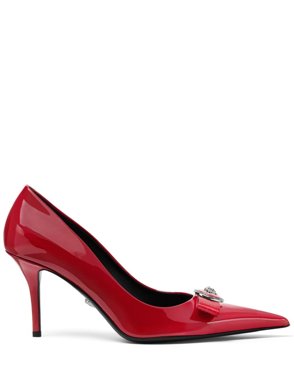 Versace Pumps Gianni Ribbon 85mm - Rosso