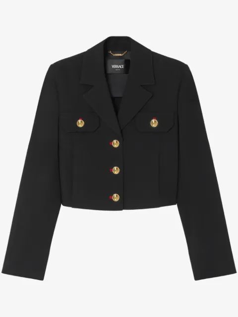 Versace chamarra corta Uniform
