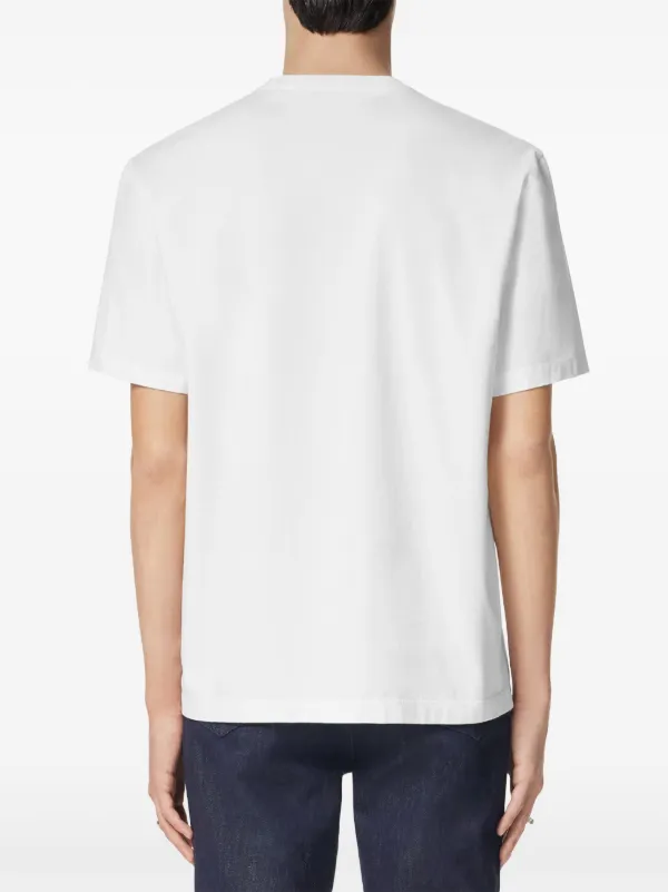 Versace Collana Punk T-Shirt | White | FARFETCH